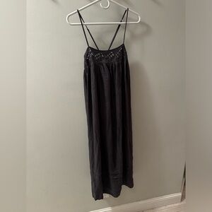 NWOT Free People Intimately All-Time Midi Slip / Color Vintage Grey